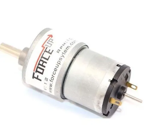 12V 50 RPM 37mm Redüktörlü Dc Motor