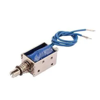 24V İtme Çekme Solenoidi - 10mm Stroke