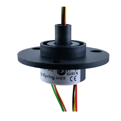 6 Kablolu 22mm Flanşlı Slip Ring