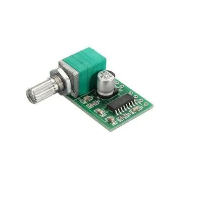 PAM8403 2x3W Mini Ses Yükseltici Kartı - Stereo - Amfi-Potlu