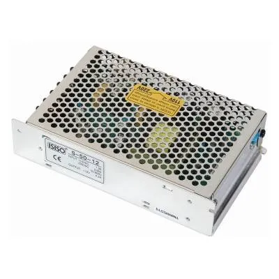 INES-50-12 - 50W 12VDC 4.2A Ray Montajlı Kapalı Tip Güç Kaynağı