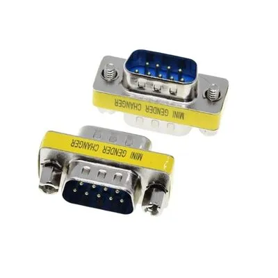RS232 Erkek-Erkek 9 Pin Çevirici Ara Adaptör