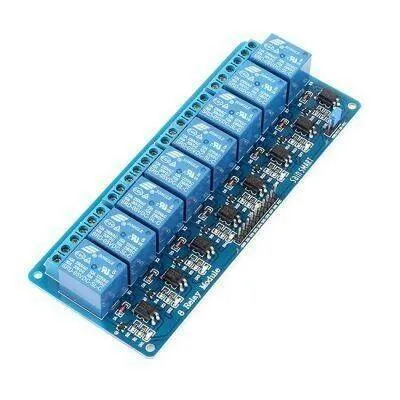 8 Kanallı 12V Röle Kartı