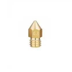 0.3mm Pirinç Nozzle MK8-Ender 3 Uyumlu
