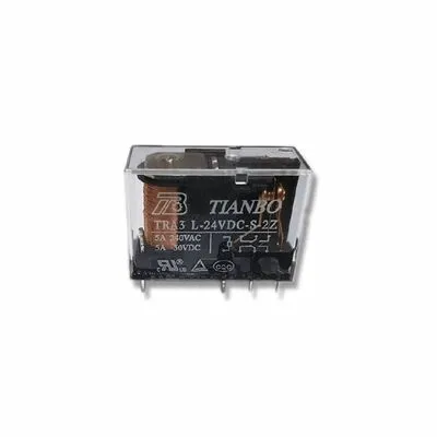24V Çift Kontak Tianbo Röle (24V 5A) - TRA3-L-24VDC-S-2Z(2)