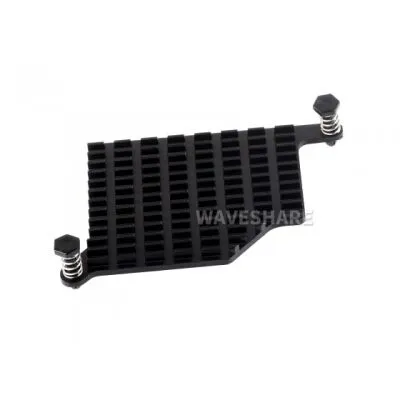 Raspberry Pi 5 Termal Pedli ve Yaylı Alüminyum Soğutucu Heatsink - 26415