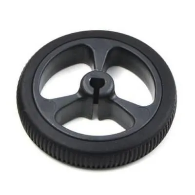 N20 Motor Uyumlu Tekerlek 34mm Siyah