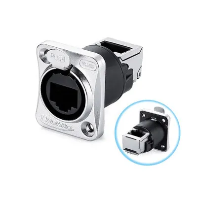 YT-RJ45-JSX-22-001 Su Geçirmez Ethernet Konnektörü - Dişi