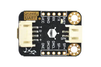 Gravity: MP3 Player Modülü - 8MB, UART,  Mono,  DFR0534