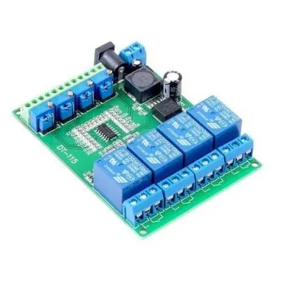 DC 24V 4-Kanal LM393 Voltaj Karşılaştırıcı Röle Modülü