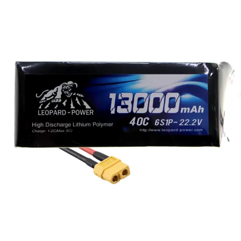 6s 13000 mah 40C Lipo Batarya 22.2V Pil
