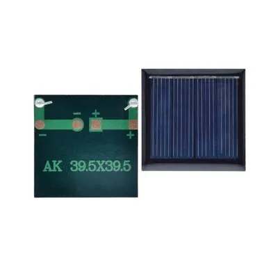 Güneş Paneli 2V 0.13W 65mA - 39.5x39.5mm
