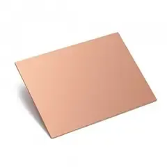 5x7 Tek Yüzlü Bakır Plaket