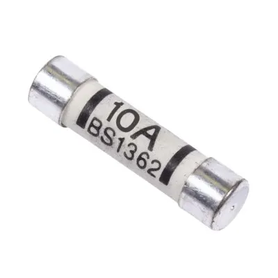 BS1362 10A 6x25mm Seramik Sigorta