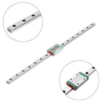 MGN15 Lineer Ray Kızak 400mm - MGN15H Bilyalı Rulman Blok