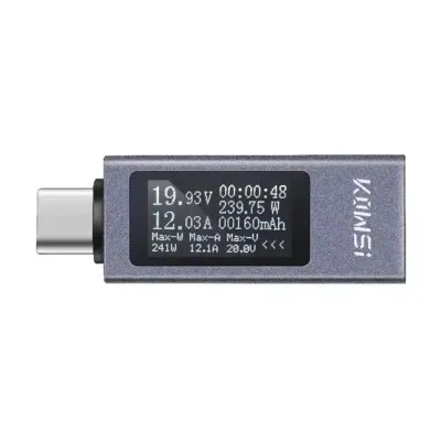 KWS-2301C Çok İşlevli USB Dijital Test Cihazı - Voltaj ve Akım Ölçer