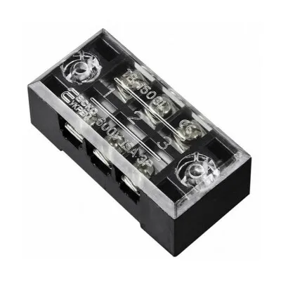 TB-1503 3P Çift Sıra Terminal Blok - 600V 15A