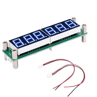 0.1-60MHz 20MHz~2.4GHz RF Sinyal Frekans Sayacı Simometre - Mavi