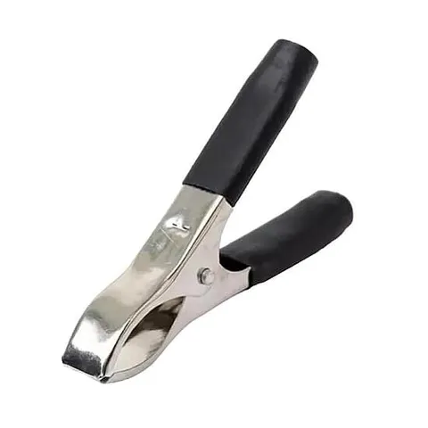Akü Timsah Ağzı Siyah Orta Boy 100mm