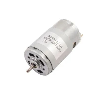 390 12V 8700rpm Genel Amaçlı Redüktörsüz DC Motor- 2mm Mil Çap