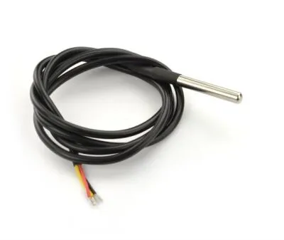 DS18B20 Su Geçirmez Dijital Sıcaklık Sensörü - IP68, Arduino Uyumlu, DFR0198