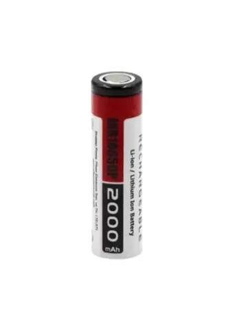 Orion 18650P 3.7V 2450mAh Li-ion Şarjlı Pil - Kutup Başsız