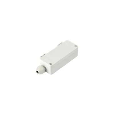 TB-240 Tek Rakorlu Gövdesi Plastik IP-67 Gri Kutu 100 x 40 x 30mm