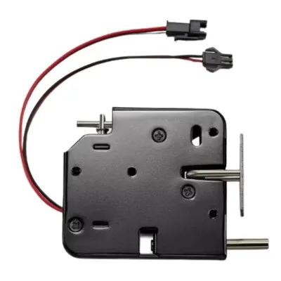 K02 12V 2A Manyetik Selenoid Kilit - İtme Yaylı