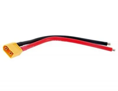 Xt60 Erkek Lipo pil Şarj Kablosu 15 cm 16awg