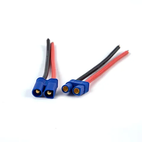Lipo Pil EC3 Erkek Dişi Konnektör - 15cm 14AWG