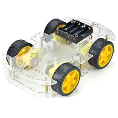 REX Chassis Serisi 4WD Çok Amaçlı Mobil Robot Platformu  - Şeffaf