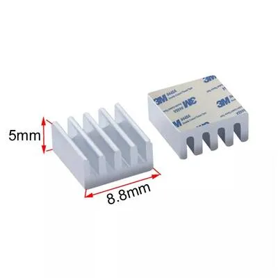 Aluminyum Mini Soğutucu 8.8X8.8.8X5