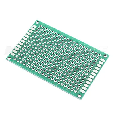 Delikli Pertinaks PROTO PCB - 4x6, Çift Yüzlü