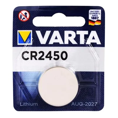1'li Profesyonel Lityum Pil CR2450