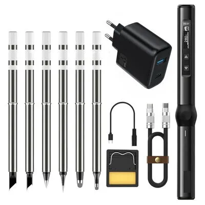 FNIRSI HS01-BC2 65W Akıllı Kalem Havya Mega Set
