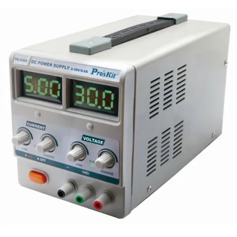 Proskit TE-5305B 30V-5A DC Güç Kaynağı - Tek Kanal