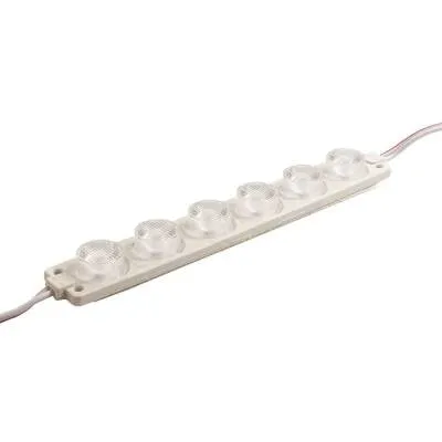 6W Mercekli Modül 6'lı Led - Beyaz 12V