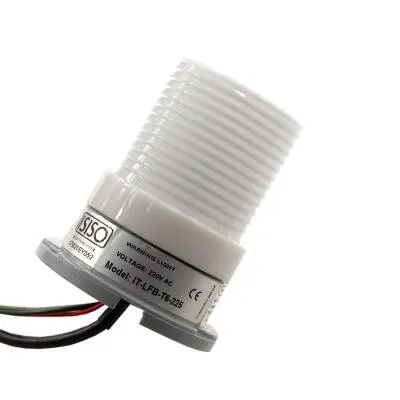 IT-LFB-T6-225 220V 5 Renk Flaşör Buzzer