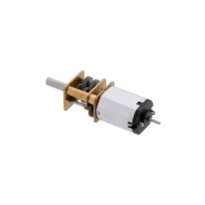 KGA12 6V 140Rpm 12mm Çift Milli Redüktörlü Dc Motor