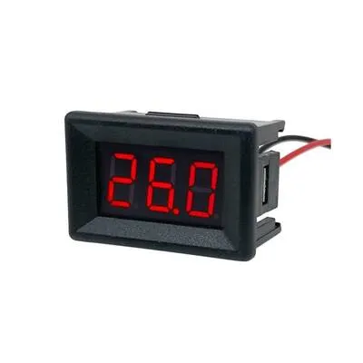 Dijital Voltmetre 0.36'' DC 4.5V-30V - Kırmızı