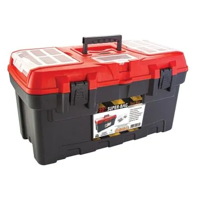 Super Bag ASR-4003 22 İnç Carbon Alet Çantası - 6 Adet (1Koli)