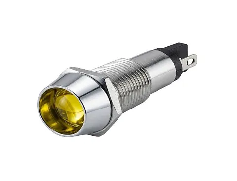 8mm Pano Sinyal LED'i 220V Sarı