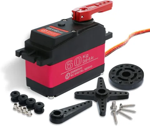 DSSERVO DS5160 Pro 60KG Su Geçirmez Dijital Servo Motor 180° 70KG/0.09sn@8.4V