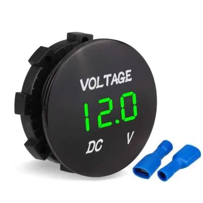 Dijital Voltaj Göstergesi 6-30V Yeşil / A06