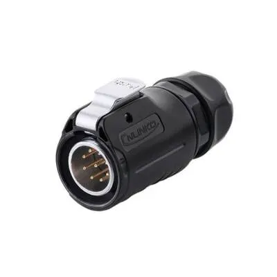 LP-20-C09PE-01-022 9-Pin Su Geçirmez Konnektör - Erkek