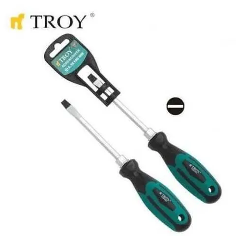 TROY 22101 Tornavida - Düz (6,3x100mm)