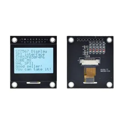 128x64 -03A LCD Ekran Modülü - Gri