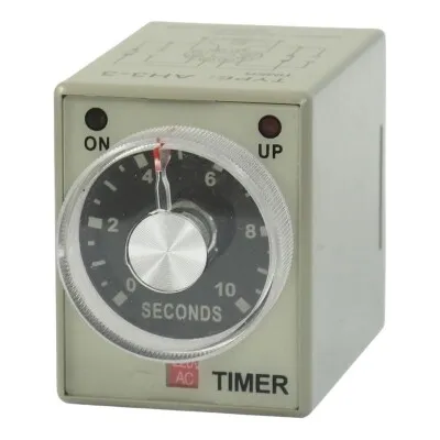AH3-3 DC 24V Gecikmeli DPDT Dijital Zaman Rölesi - 6M