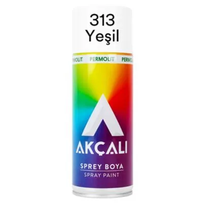 Permolit Akçalı Sprey Boya - 400mL,  Yeşil