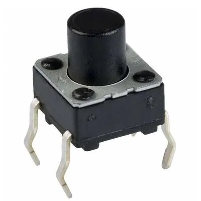 6x6 11mm Tach Buton (4 Bacak)